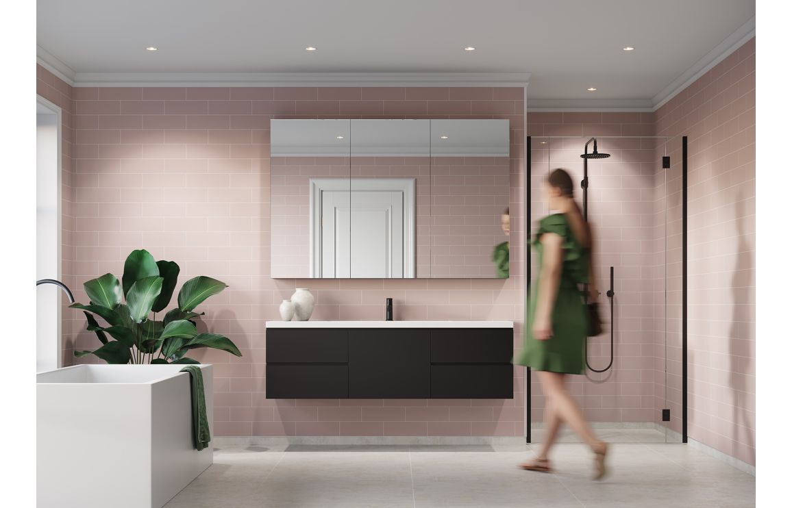 Fibo Urban - Dusky Pink (Metro Brick) - Hartley & Hall Bathrooms
