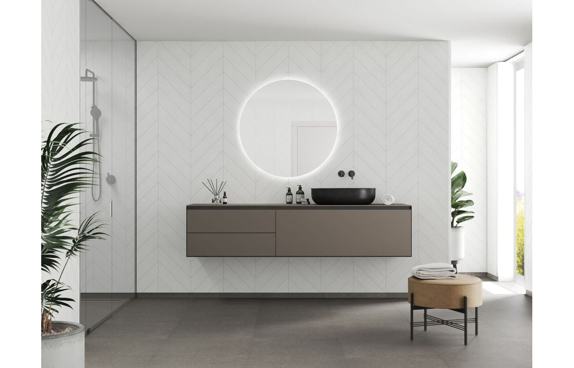 Fibo Urban - Moonstone (Chevron) - Hartley & Hall Bathrooms