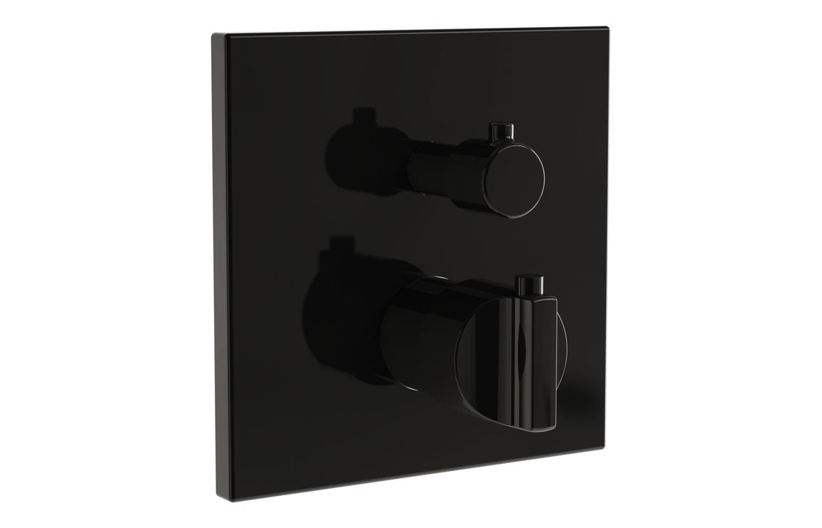 VitrA Suit Integrated Thermostatic Bath/Shower Mixer - Hartley & Hall Bathrooms