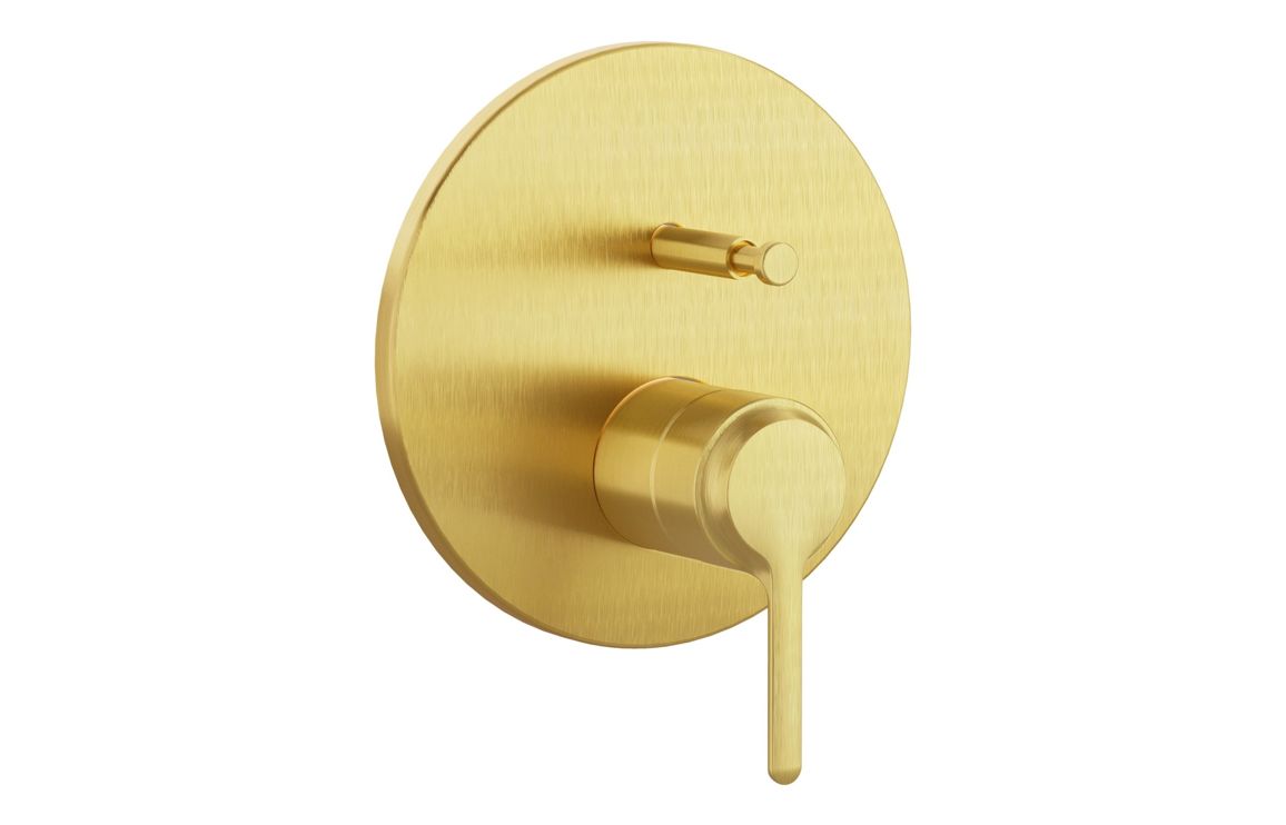 VitrA Origin Classic Integrated Bath Mixer Valve - Hartley & Hall Bathrooms