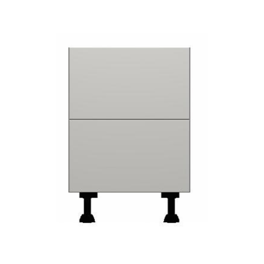 Vivo Matt White 2 Deep Drawer Pack Base Units - Hartley & Hall Bathrooms