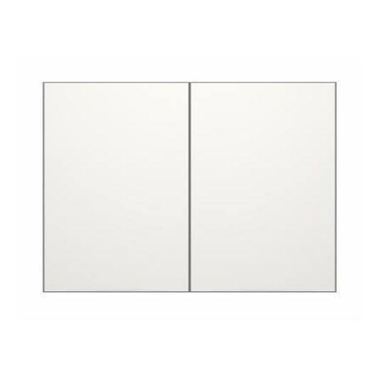 Vivo Matt White Double Door Wall Units - Hartley & Hall Bathrooms