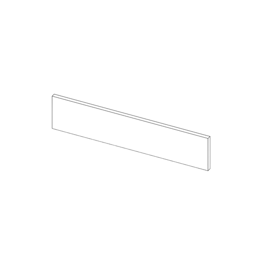 Vivo Matt White Pelmets and Kickboard - Hartley & Hall Bathrooms