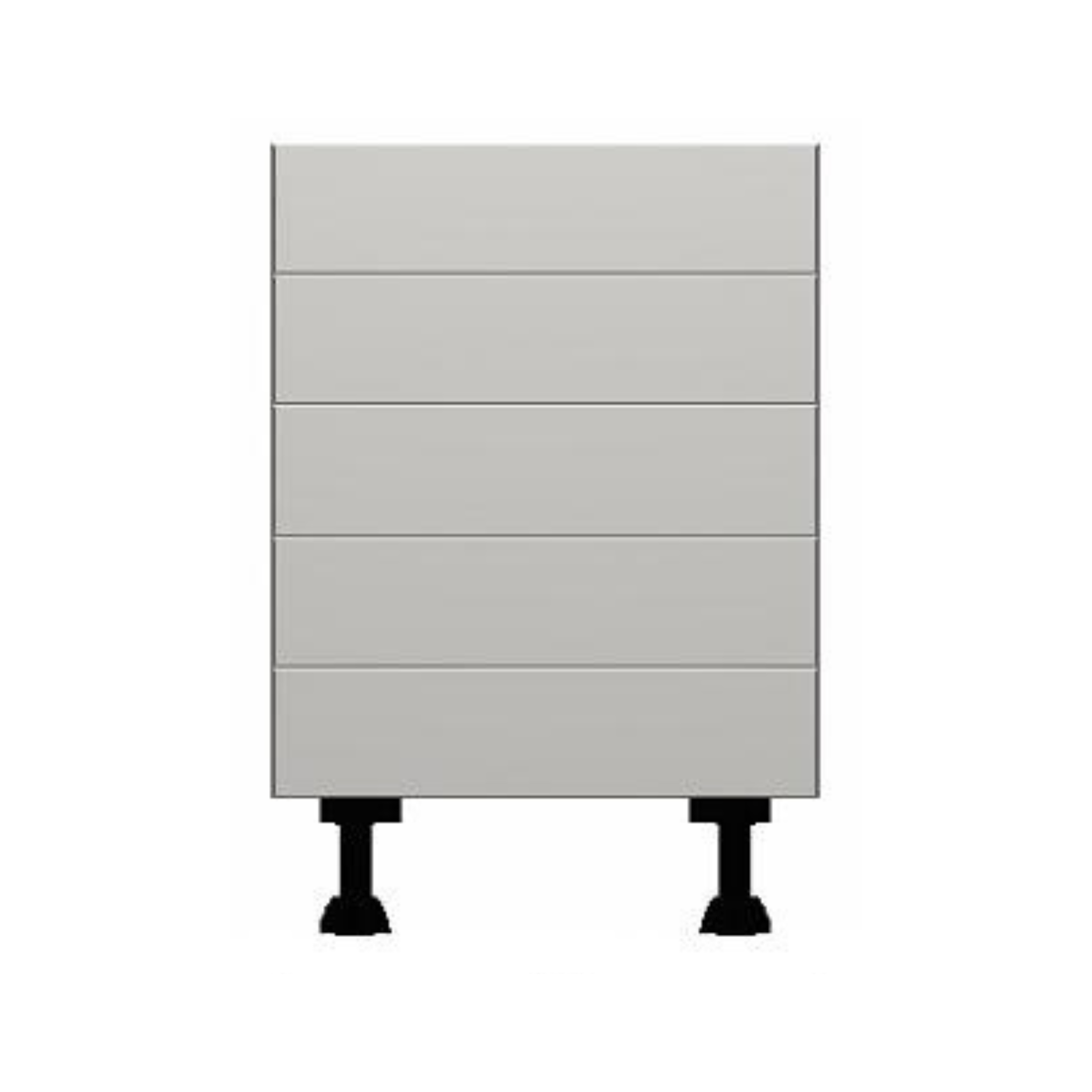 Rydal Cashmere 5 Drawer Pack Base Units - Hartley & Hall Bathrooms