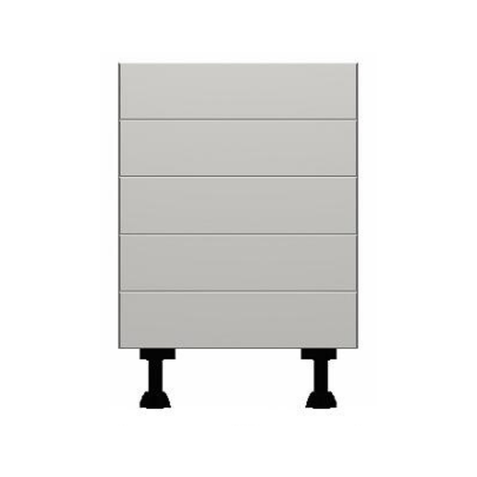 Rydal Cashmere 5 Drawer Pack Base Units - Hartley & Hall Bathrooms