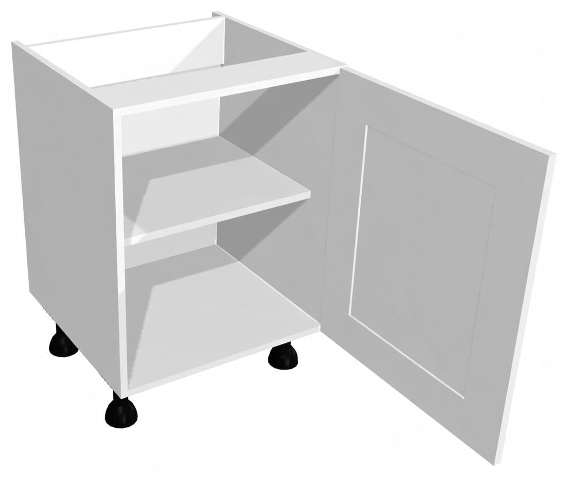White Matt Highline Base Units - Hartley & Hall Bathrooms