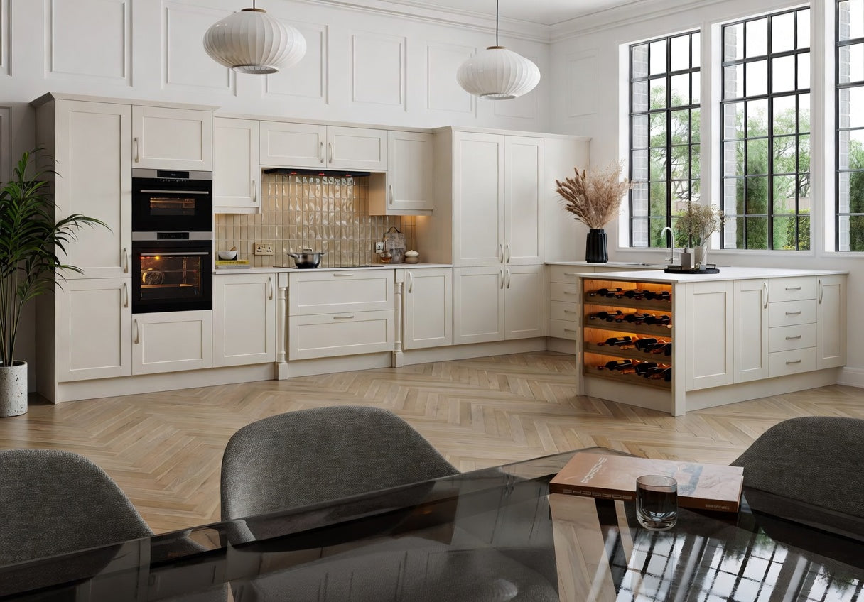 Rydal Porcelain 3 Drawer Pack Base Units - Hartley & Hall Bathrooms