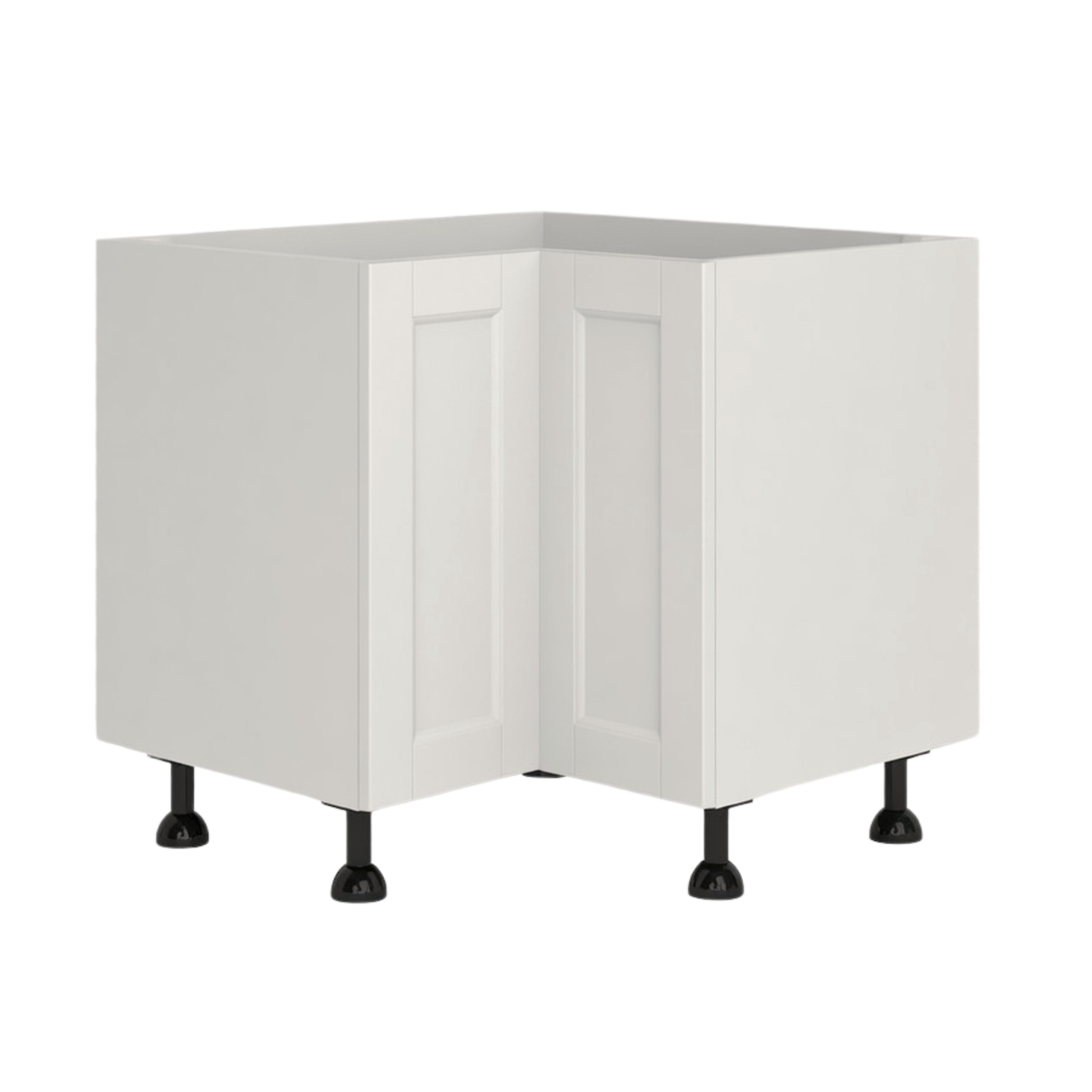 Rydal Cashmere L Shape Corner Highline Base Units - Hartley & Hall Bathrooms