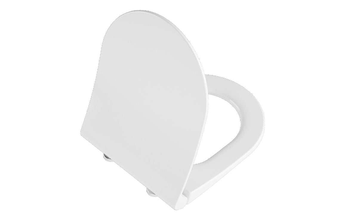 VitrA Integra Soft Close Slim Toilet Seat - Hartley & Hall Bathrooms