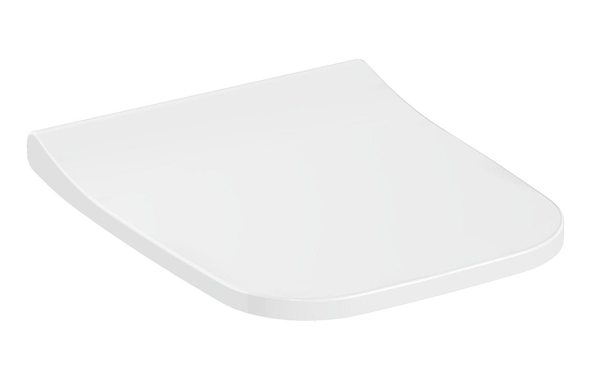 VitrA Integra Square Slim Toilet Seat - Hartley & Hall Bathrooms
