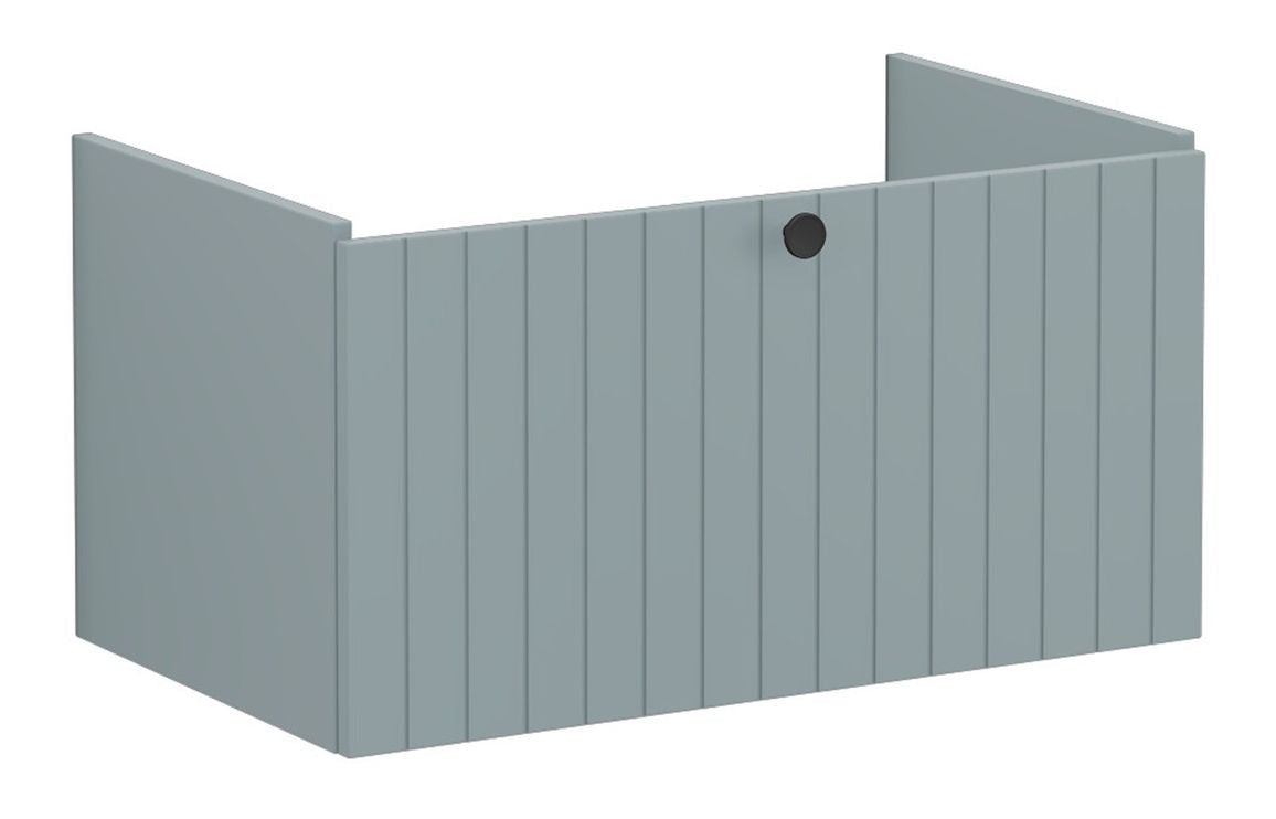 VitrA Root Groove 80cm 1 Drawer Washbasin Unit - Hartley & Hall Bathrooms