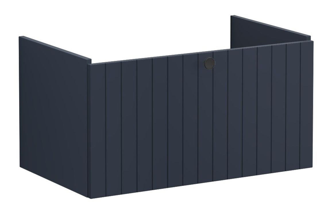 VitrA Root Groove 80cm 1 Drawer Washbasin Unit - Hartley & Hall Bathrooms