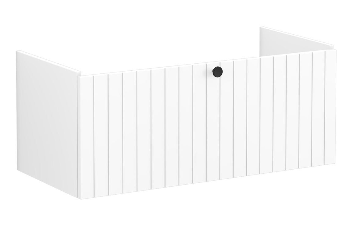 VitrA Root Groove 100cm 1 Drawer Washbasin Unit - Hartley & Hall Bathrooms