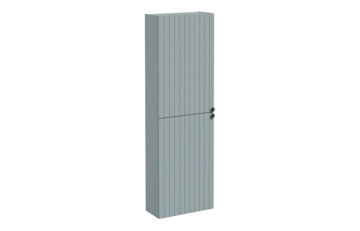 VitrA Root Groove 55cm 2 Door Slim Tall Unit (LH Hinge) - Hartley & Hall Bathrooms