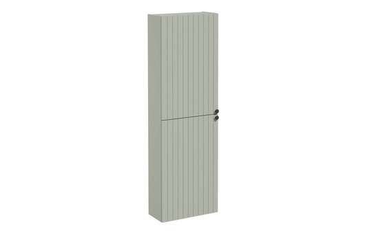 VitrA Root Groove 55cm 2 Door Slim Tall Unit (LH Hinge) - Hartley & Hall Bathrooms