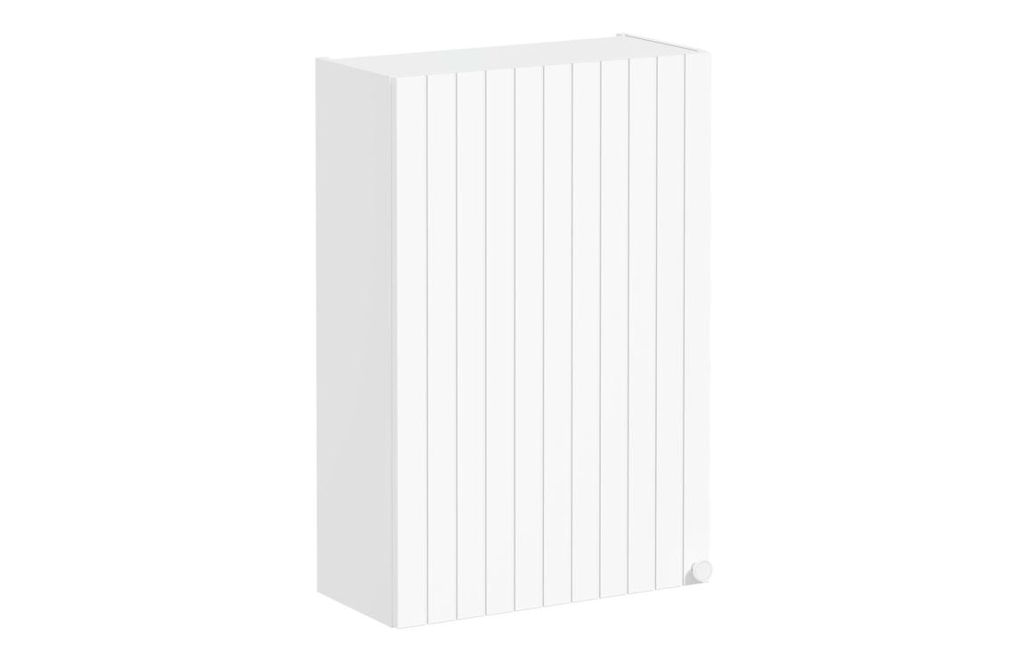 VitrA Root Groove 60cm 1 Door Upper Wall Unit - Hartley & Hall Bathrooms