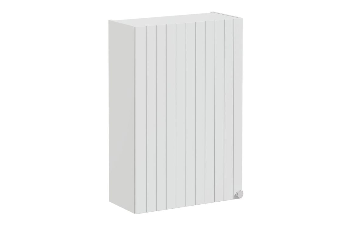 VitrA Root Groove 60cm 1 Door Upper Wall Unit - Hartley & Hall Bathrooms