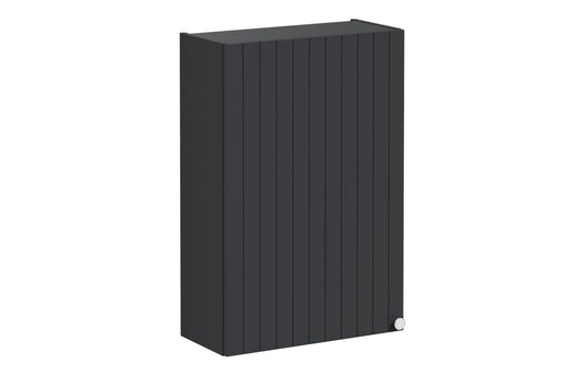 VitrA Root Groove 60cm 1 Door Upper Wall Unit - Hartley & Hall Bathrooms