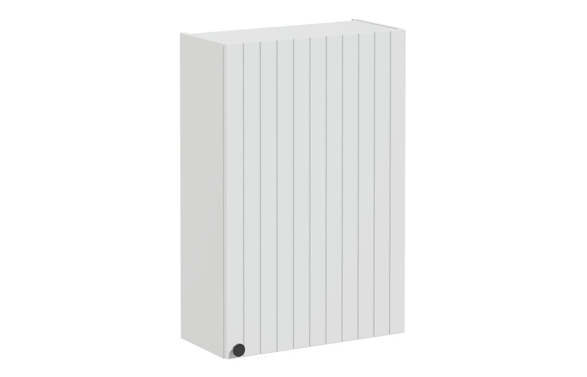 VitrA Root Groove 60cm 1 Door Upper Wall Unit - Hartley & Hall Bathrooms