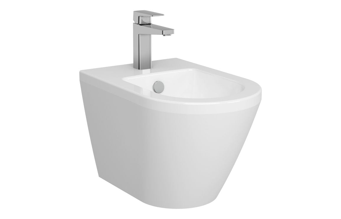 VitrA Integra Wall Hung Bidet - Hartley & Hall Bathrooms
