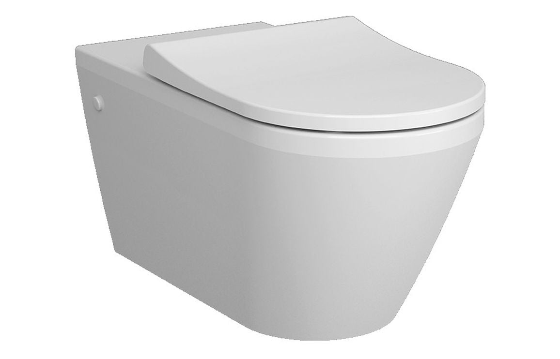 VitrA Integra Extra Projection Wall Hung Pan Only - Hartley & Hall Bathrooms