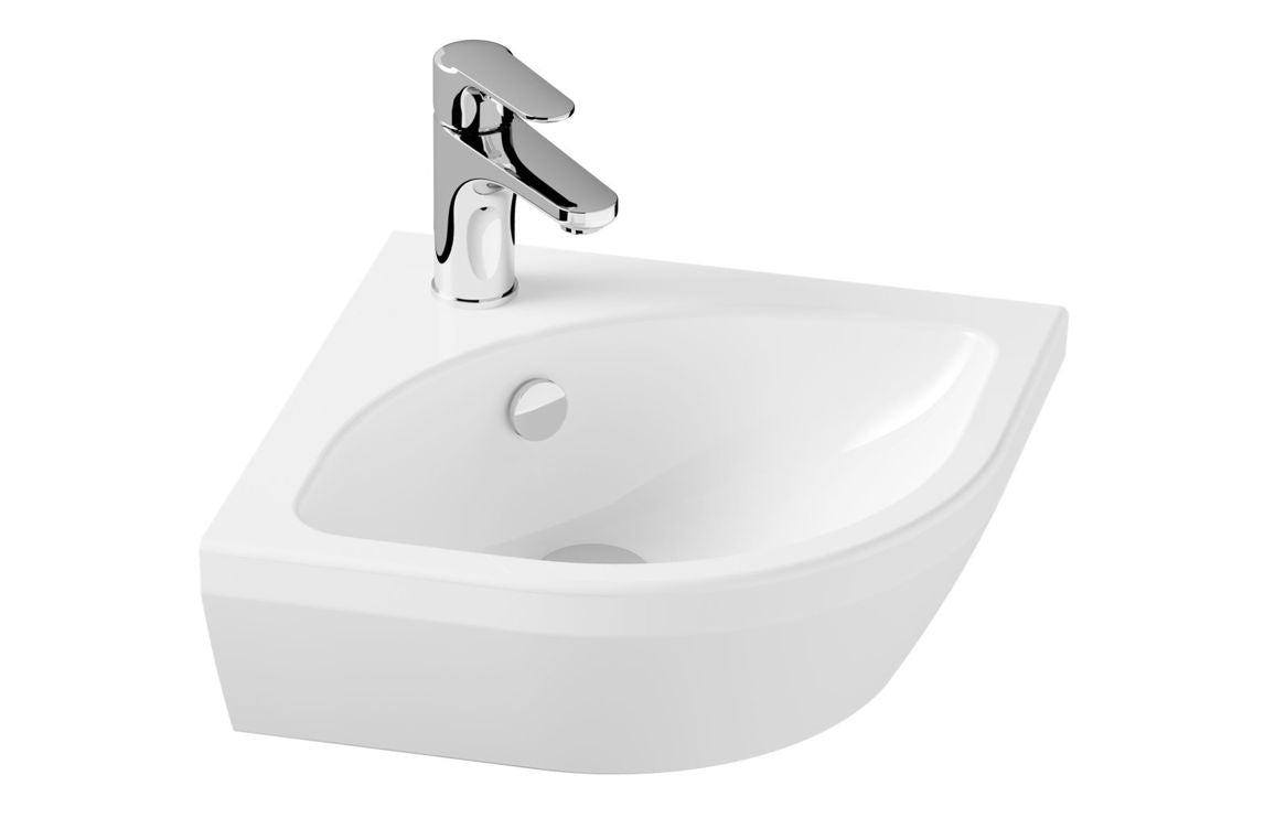 VitrA Integra 565x400mm 1TH Basin w/Overflow - Hartley & Hall Bathrooms