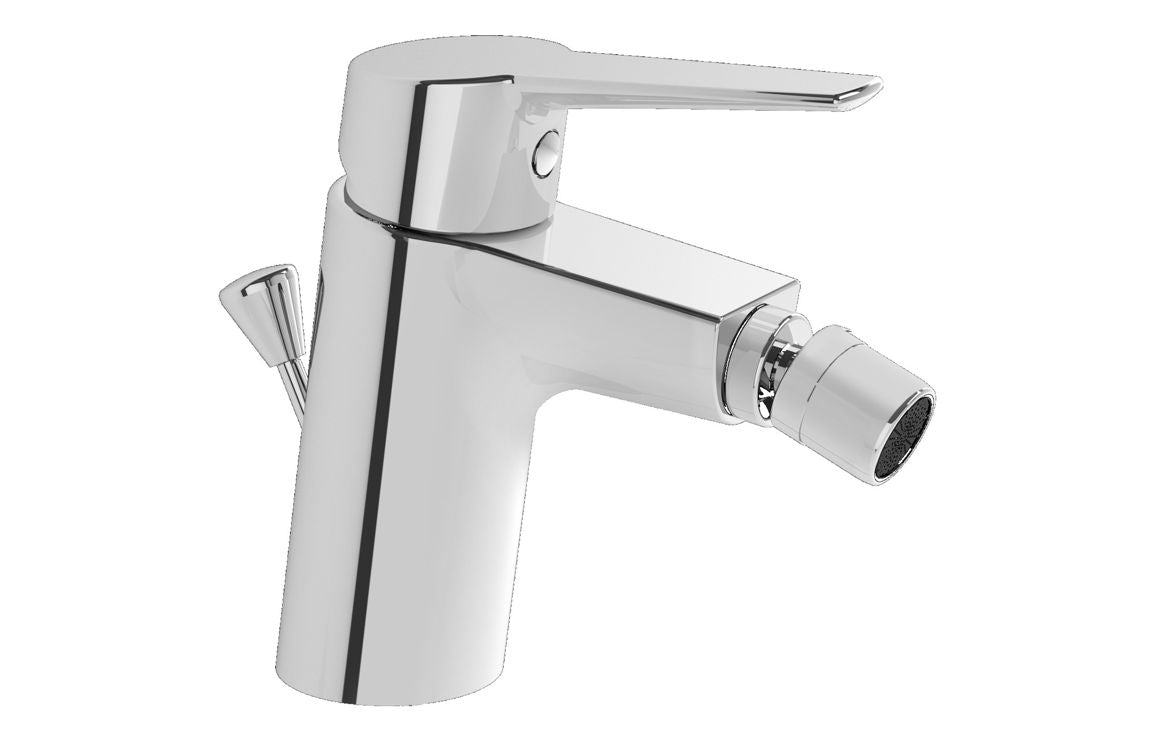 VitrA Solid S Bidet Mixer In Chrome - Hartley & Hall Bathrooms