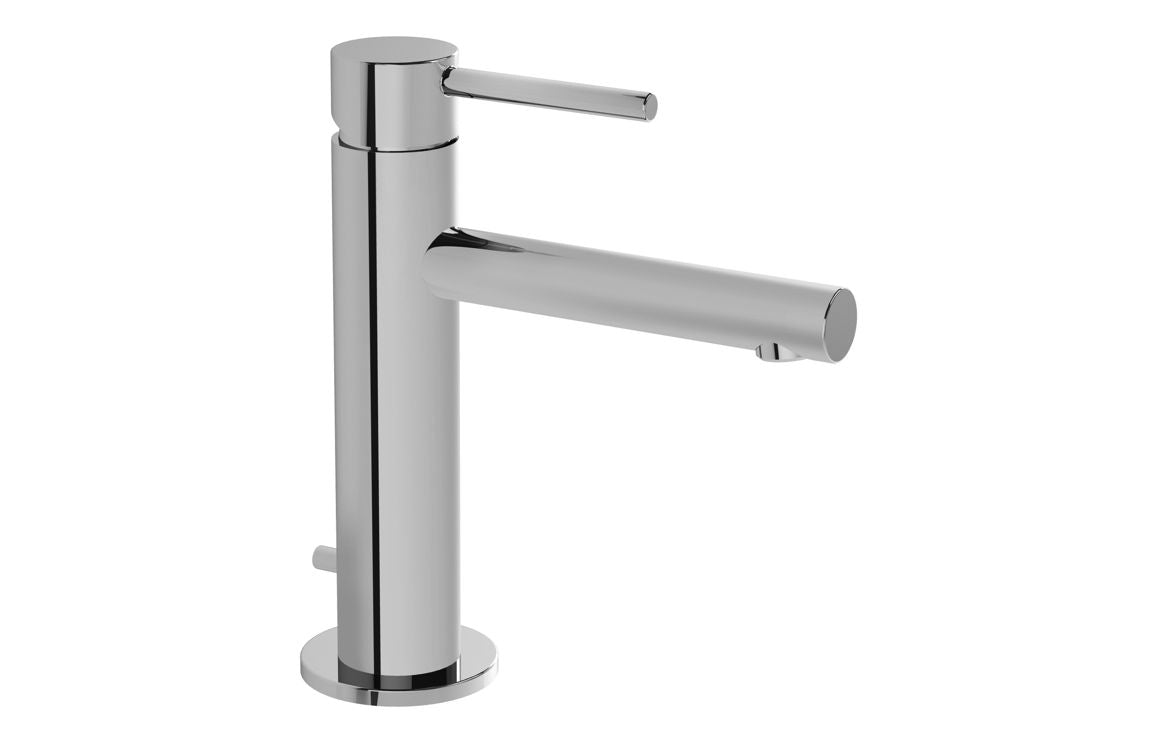 VitrA Origin Basin Mixer with waste Lever - Hartley & Hall Bathrooms