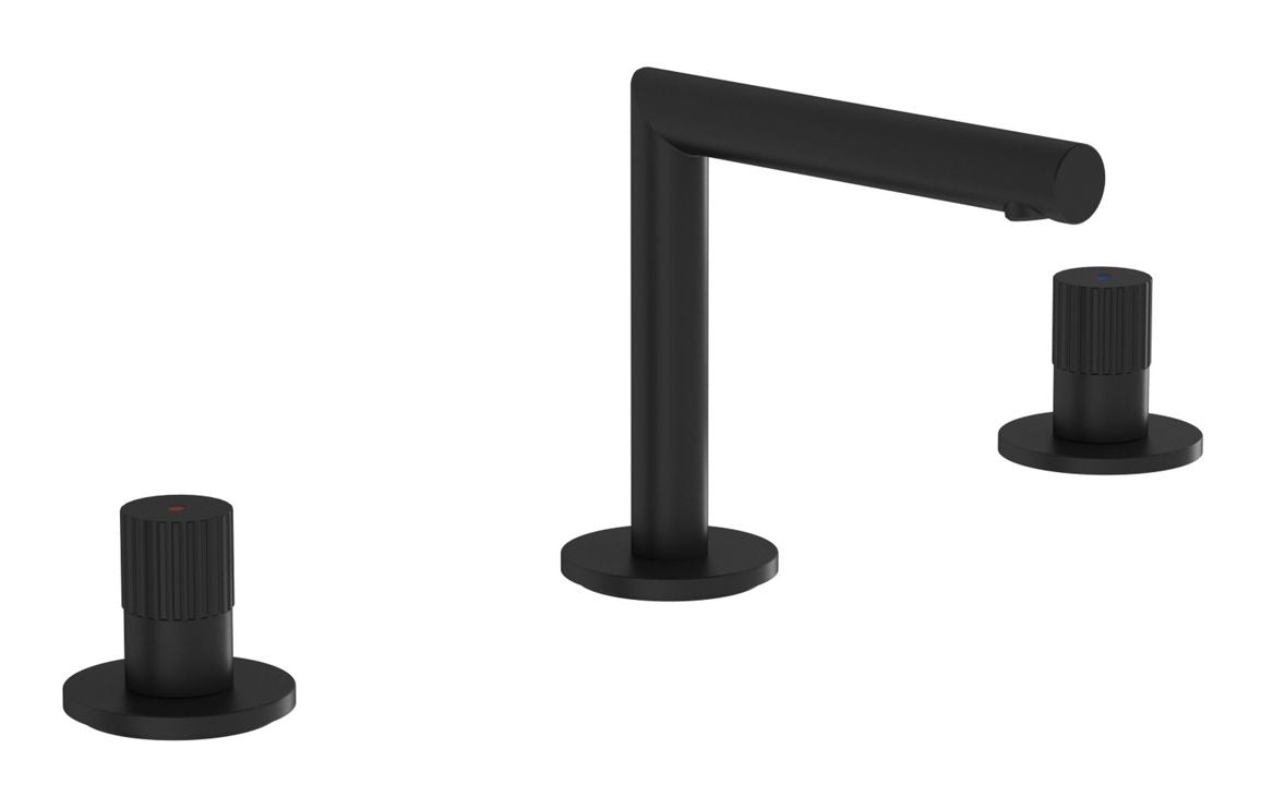 VitrA Origin 3-Hole Basin Mixer - Hartley & Hall Bathrooms