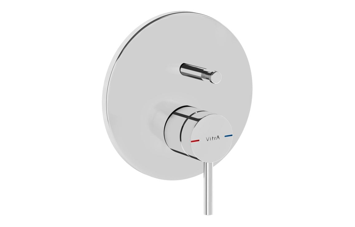 VitrA Origin Integrated 2-Way Diverter - Hartley & Hall Bathrooms