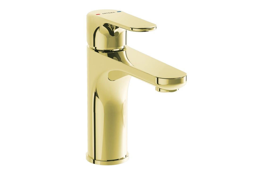 VitrA Root Round Basin Mixer - Hartley & Hall Bathrooms
