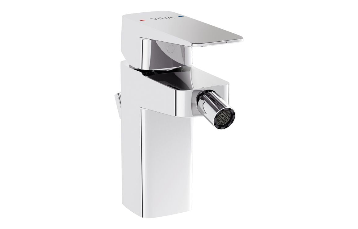 VitrA Root Square Bidet Mixer - Hartley & Hall Bathrooms