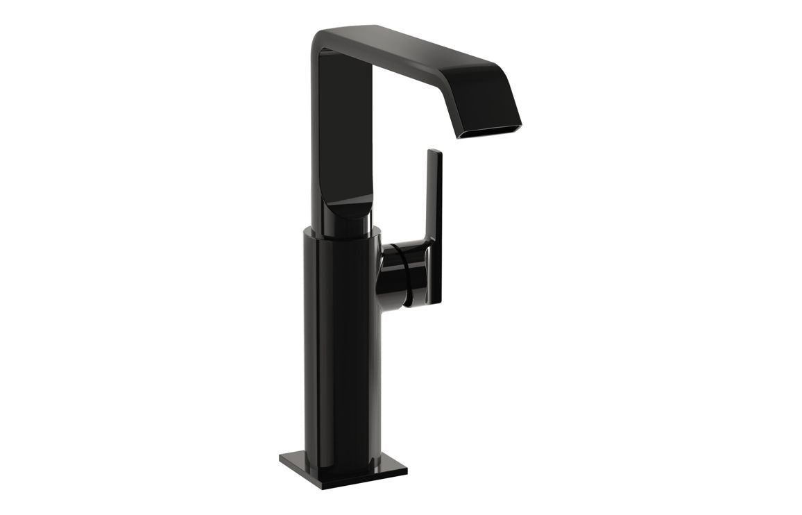 VitrA Suit Tall Basin Mixer (Side Handle) - Hartley & Hall Bathrooms