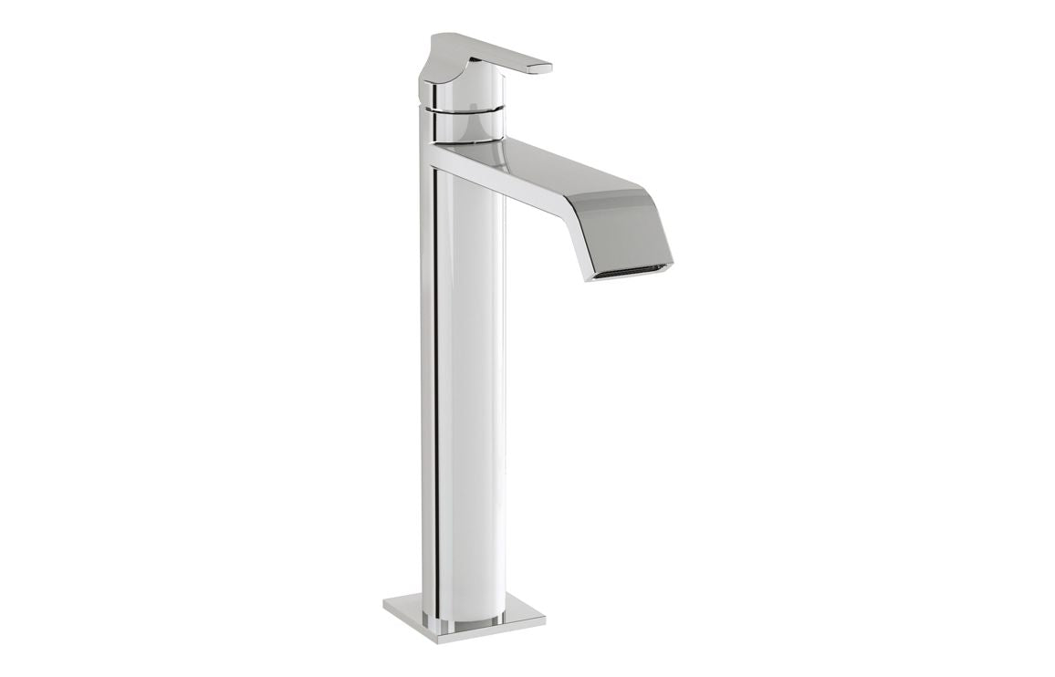 VitrA Suit Tall Basin Mixer (Top Handle) - Hartley & Hall Bathrooms