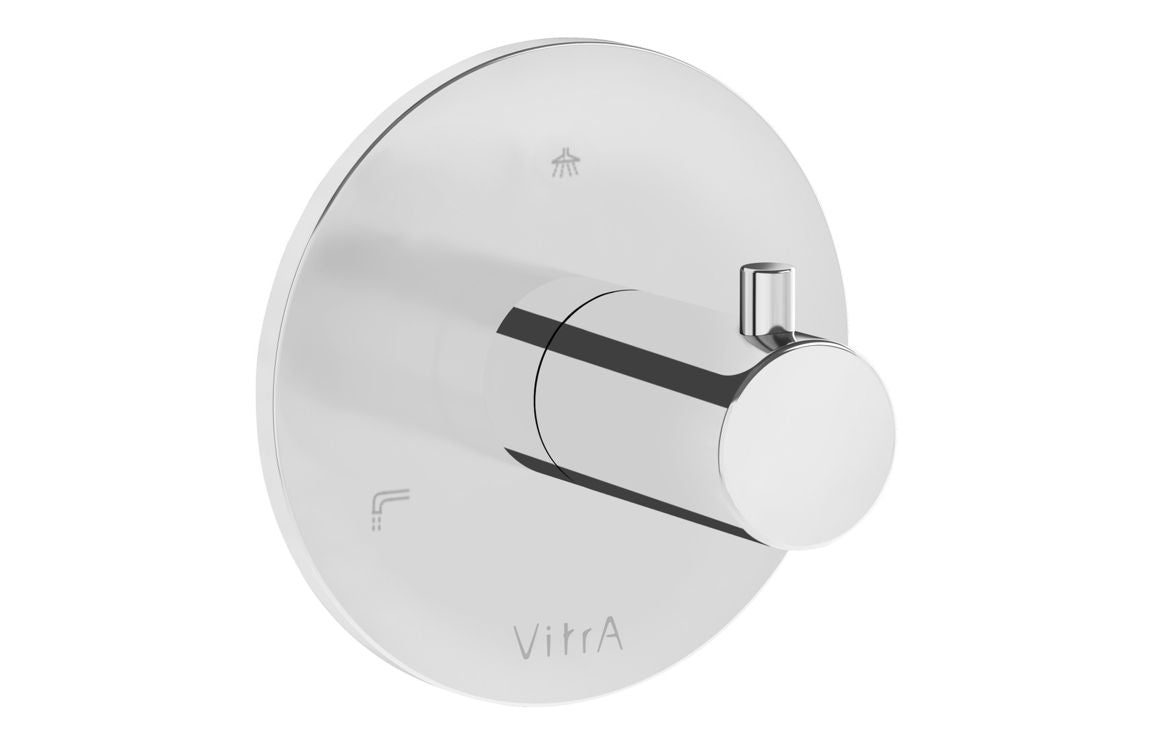 VitrA Origin Integrated 3-Way Diverter - Hartley & Hall Bathrooms