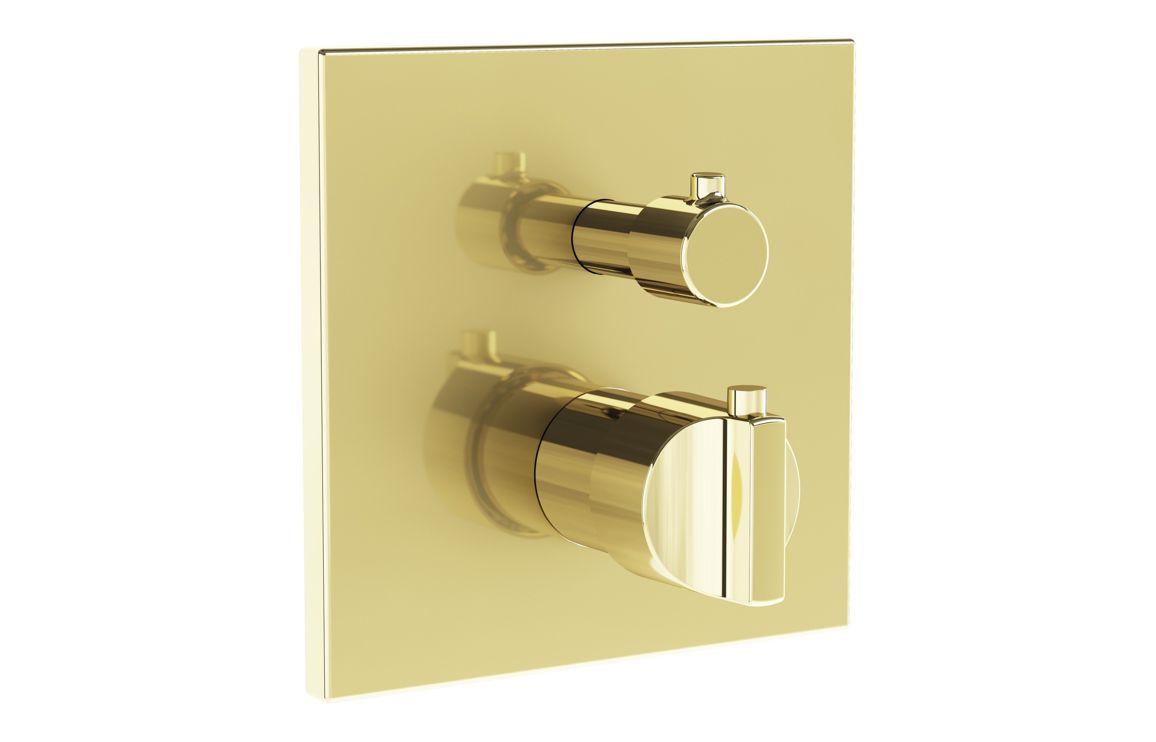 VitrA Suit Integrated Thermostatic Shower Mixer - Hartley & Hall Bathrooms