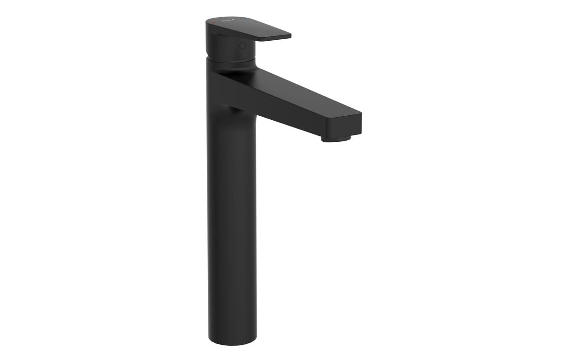 VitrA Flow Square Tall Basin Mixer - Hartley & Hall Bathrooms