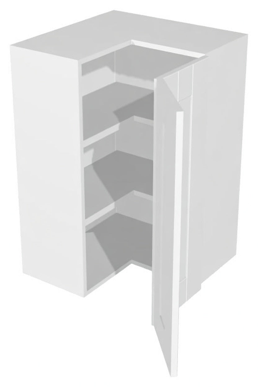 Vivo Matt White L Shape Corner Wall Units - Hartley & Hall Bathrooms