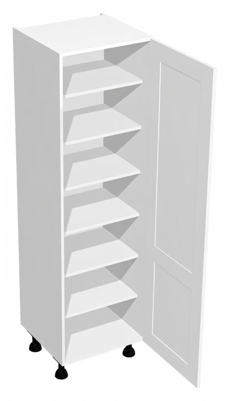 Vivo Matt White Tall Larder Units - Hartley & Hall Bathrooms