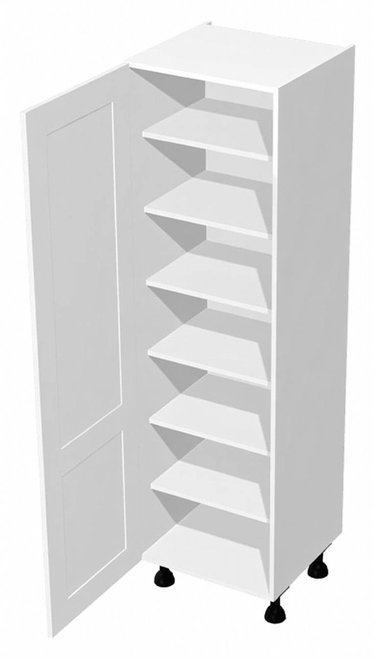 Vivo Matt White Tall Larder Units - Hartley & Hall Bathrooms